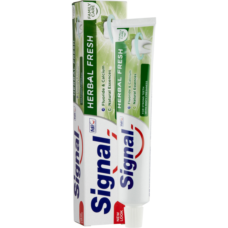 Signal zubní pasta Family Care Herbal Fresh, 75 ml