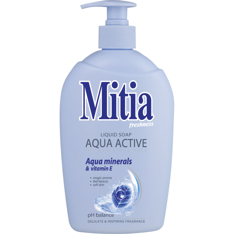 Mitia Aqua Active tekuté mýdlo, 500 ml