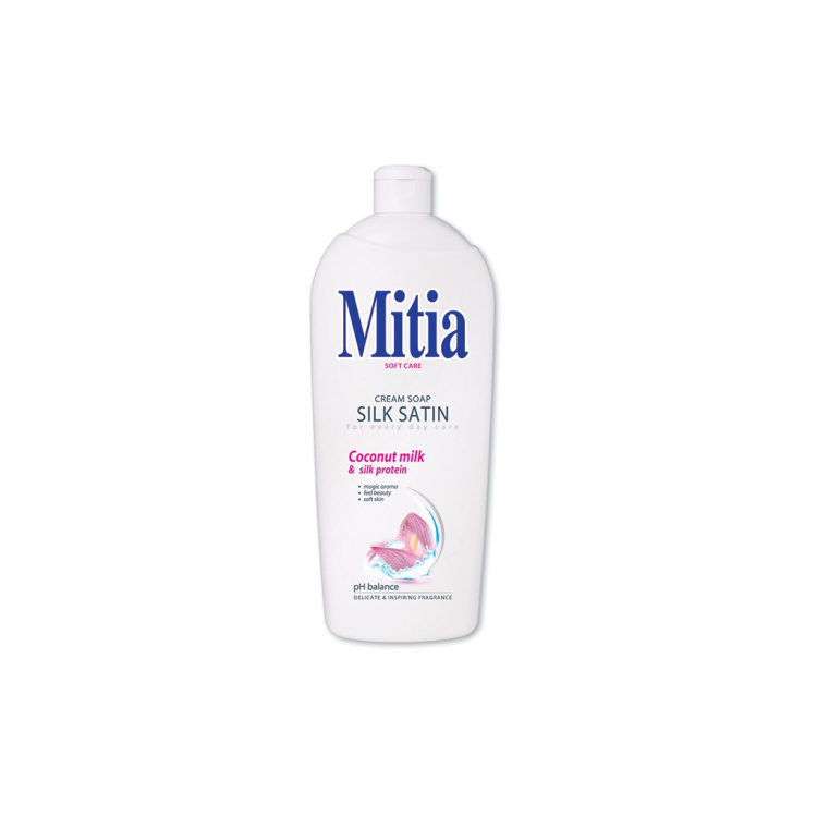 Mitia Silk Satin tekuté mýdlo, 1 l