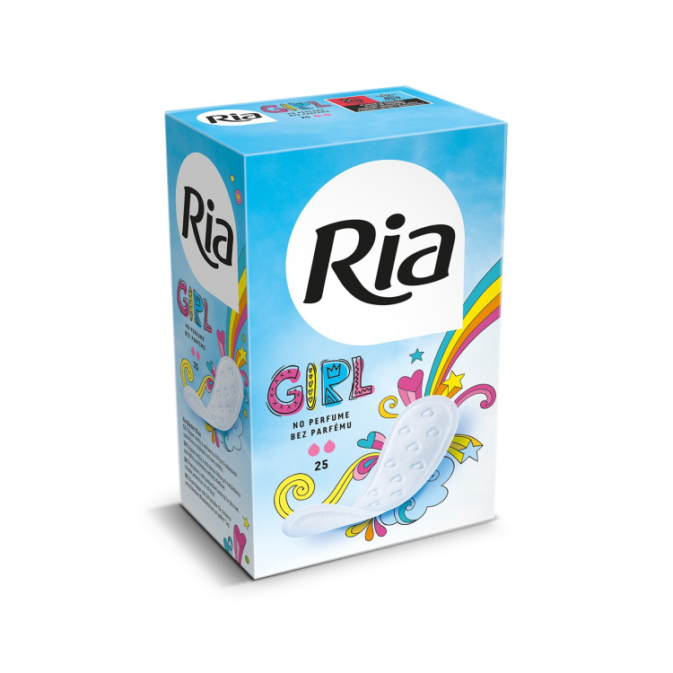 Ria Slip Classic Deo slipové vložky intimky, 25 ks