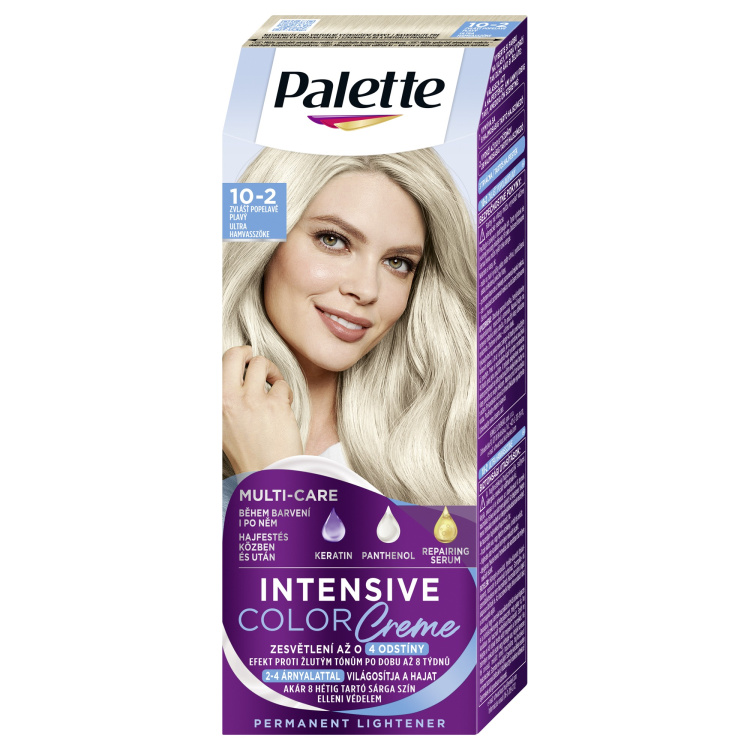 Schwarzkopf Palette Intensive Color Creme, barva na vlasy, A10 zvlášť popelavě plavá, 50 ml