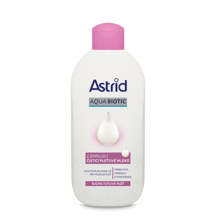 Astrid Soft Skin zjemňující čistící pleťové mléko, 200 ml