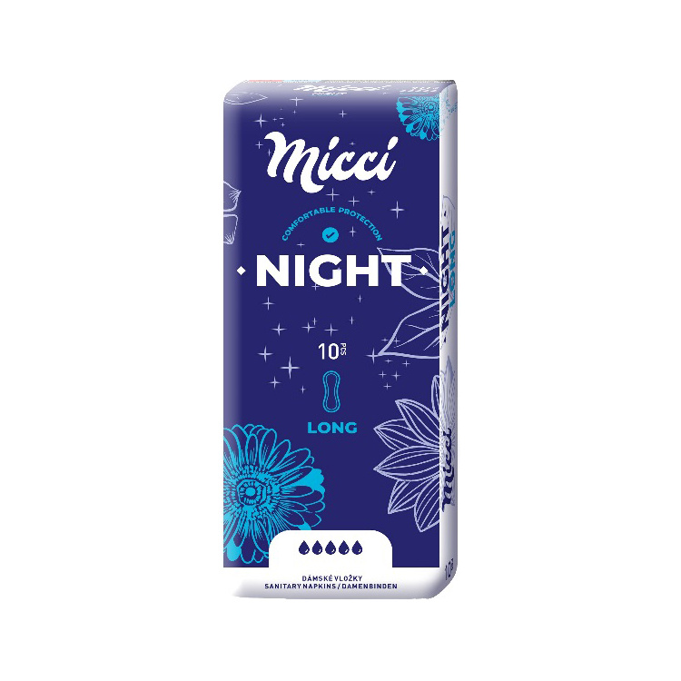 Micci Classic Night dámské vložky, 10 ks