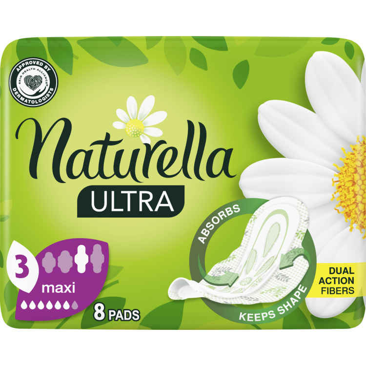 Naturella dámské vložky Ultra Maxi, 8 ks