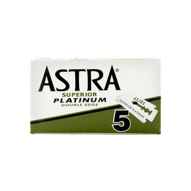 Astra Superior Platinum, žiletky, balení 5 ks