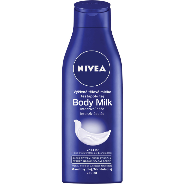 Nivea Body Milk výživné tělové mléko, 250 ml