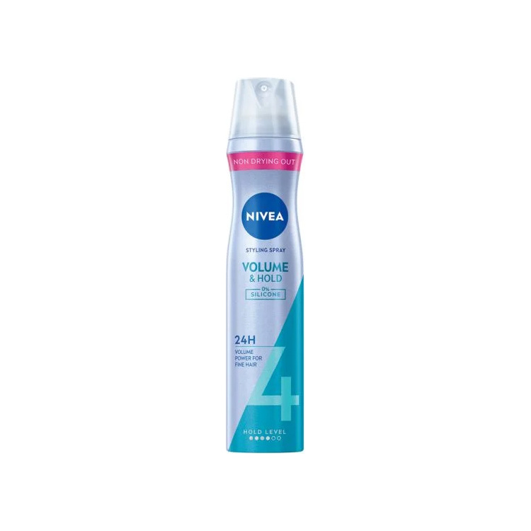 Nivea Volume &amp; Hold, lak na vlasy, 250 ml