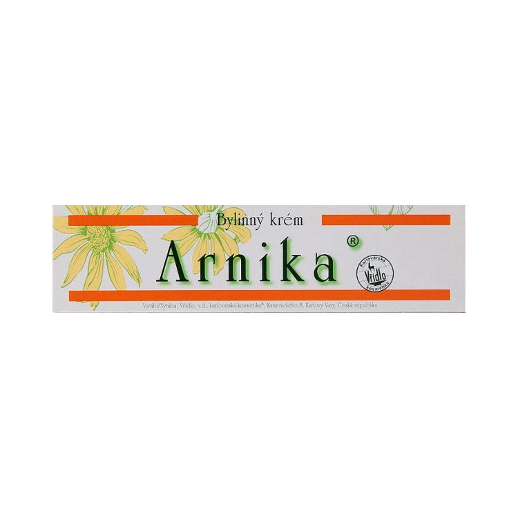 Arnika Bylinný krém s léčivou rostlinou arnikou, 50 g