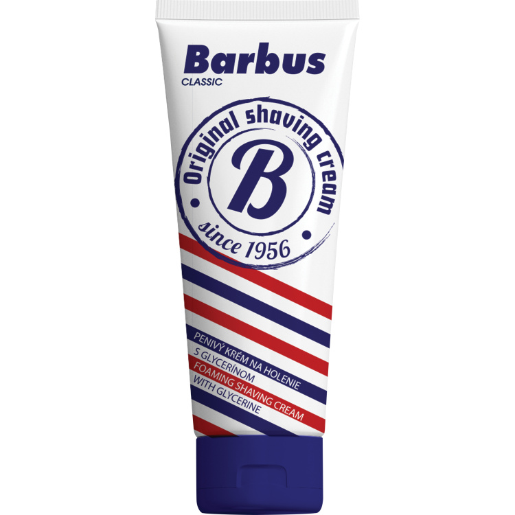 Barbus Classic krém na holení s glycerínem, 75 g