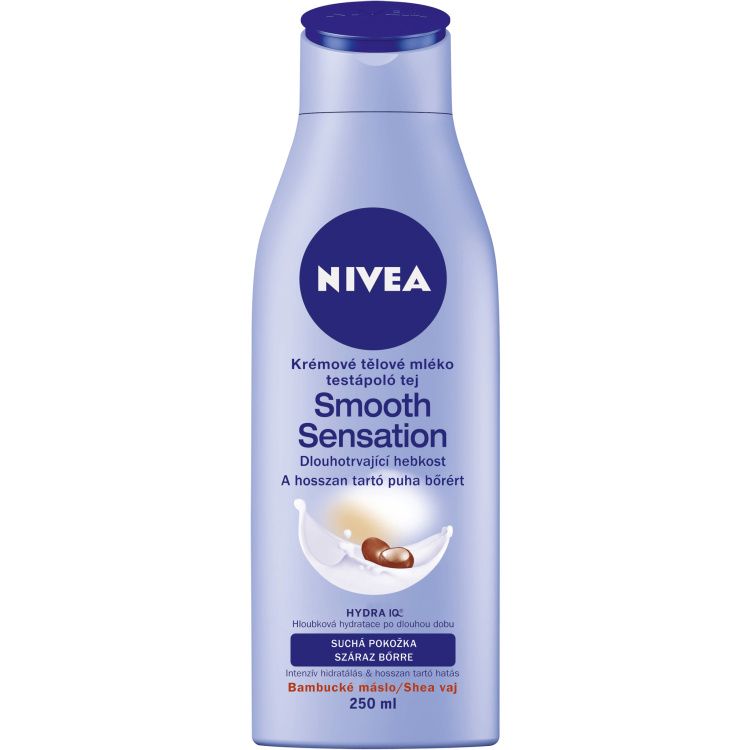 Nivea Smooth Sensation krémové tělové mléko, 250 ml