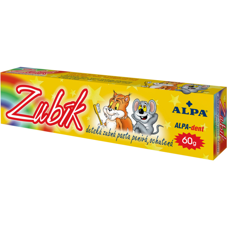 Alpa Dent Zubík dětská zubní pasta, 60 g