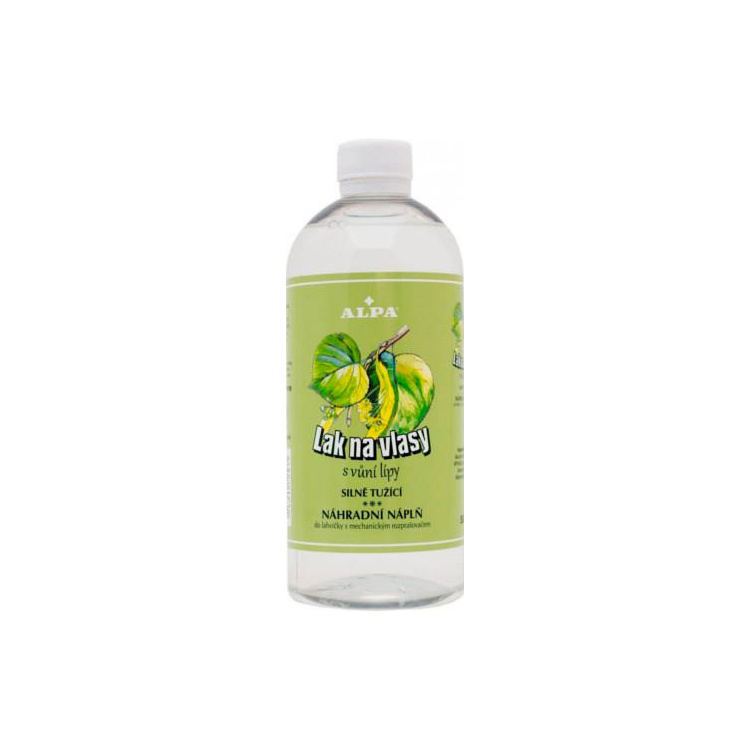 Alpa Lípa lak na vlasy náhradní náplň, 500 ml