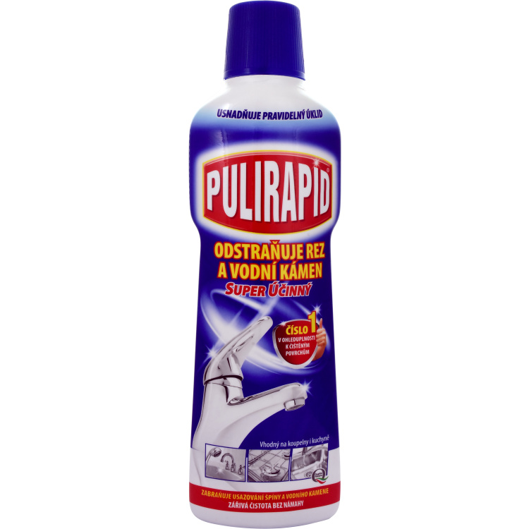 Pulirapid Classico čistící prostředek na rez a vodní kámen, 500 ml