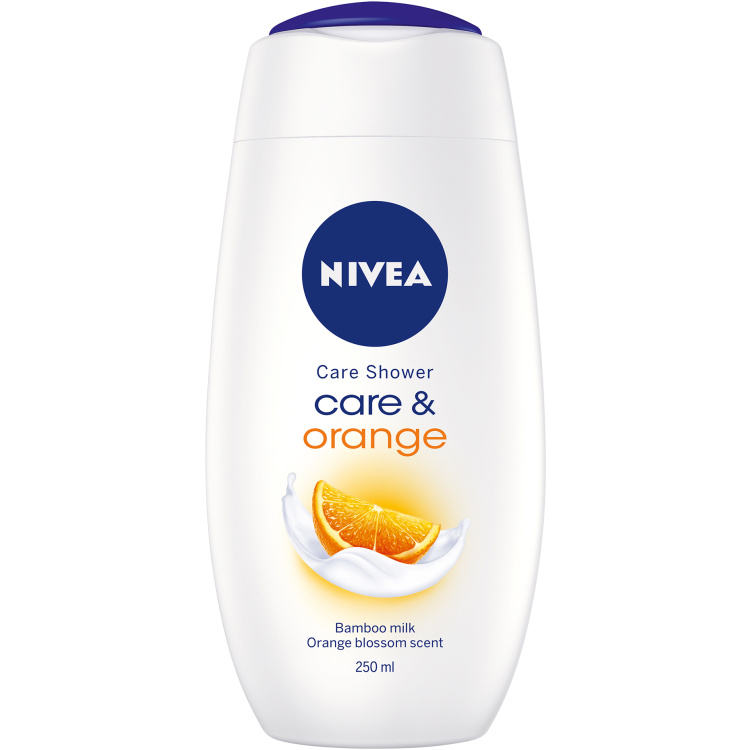 Nivea Care &amp; Orange sprchový gel, 250 ml