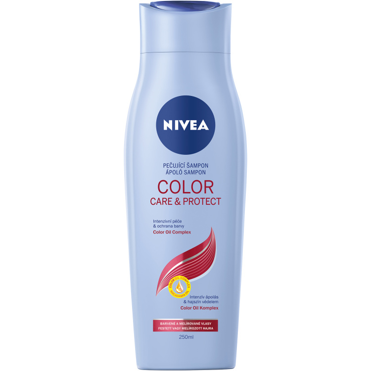 Nivea Color Care &amp; Protect pečující šampon na barevné vlasy, 250 ml