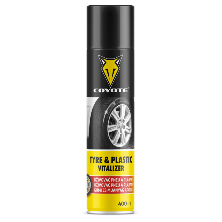 Coyote oživovač plastů a pneu, 400 ml