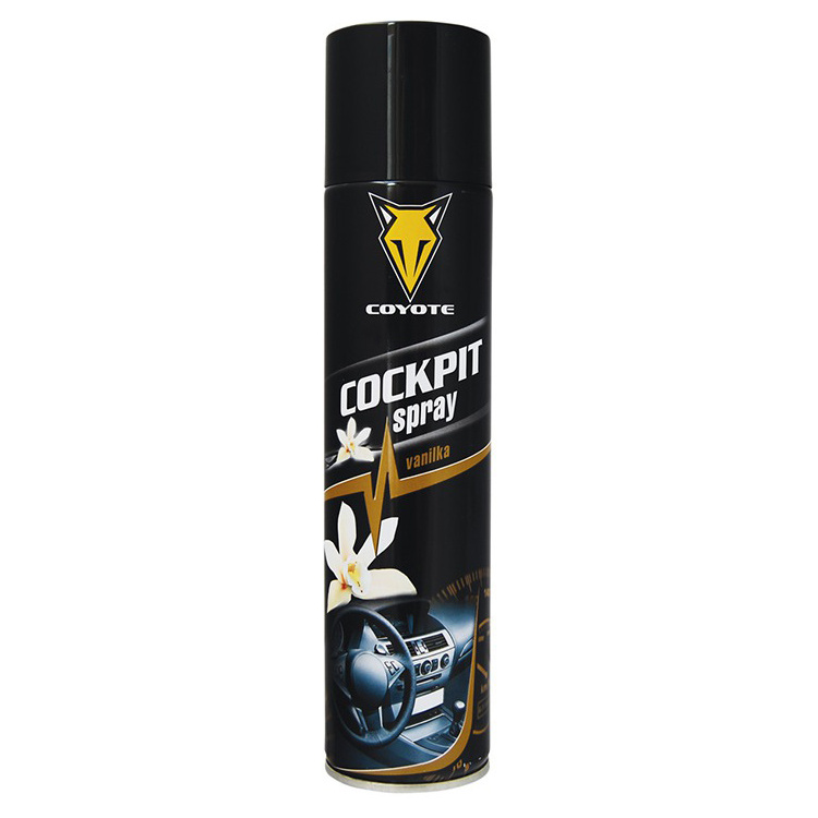 Coyote Cockpit sprej vanilka na čištění interiéru, 400 ml