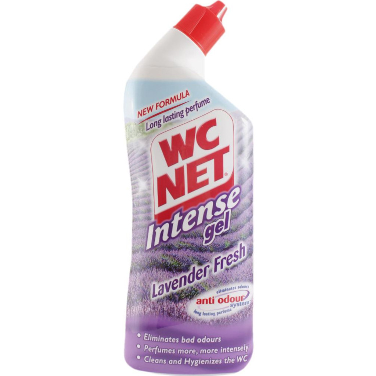 WC NET Intense Lavender Fresh WC gel, 750 ml