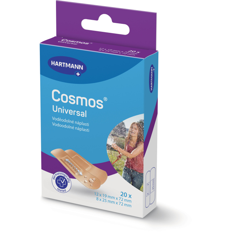 Cosmos voděodolná náplast velikost 2, balení 20 ks