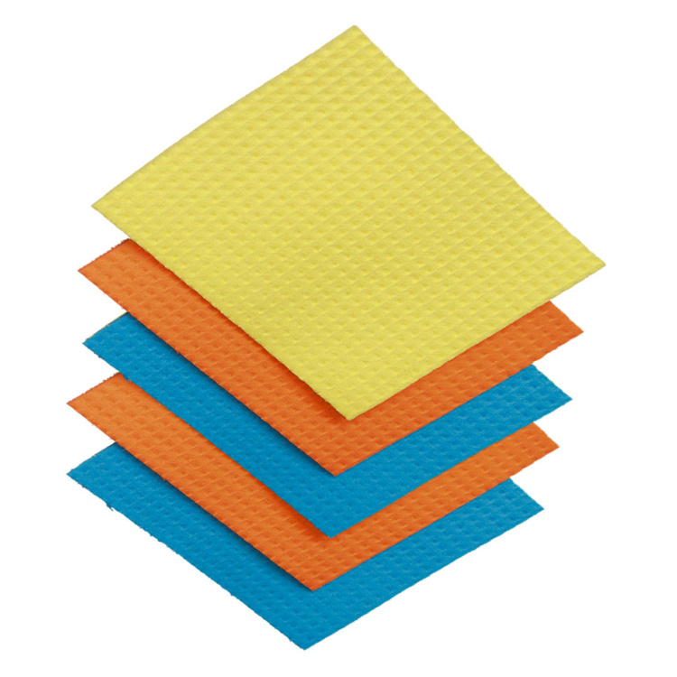 Spokar utěrka houbová, 18 × 15 cm, balení 5 ks