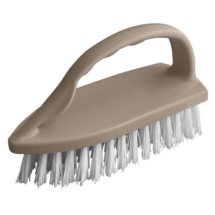 Spokar kartáč šatový, žehlička velká, plastové těleso, syntetická vlákna