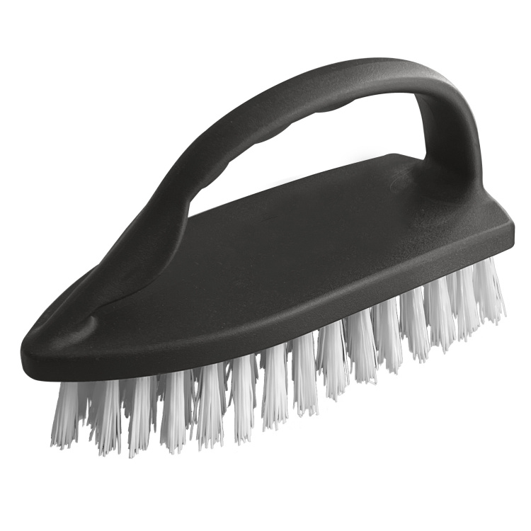 Spokar kartáč šatový, žehlička velká, plastové těleso, syntetická vlákna