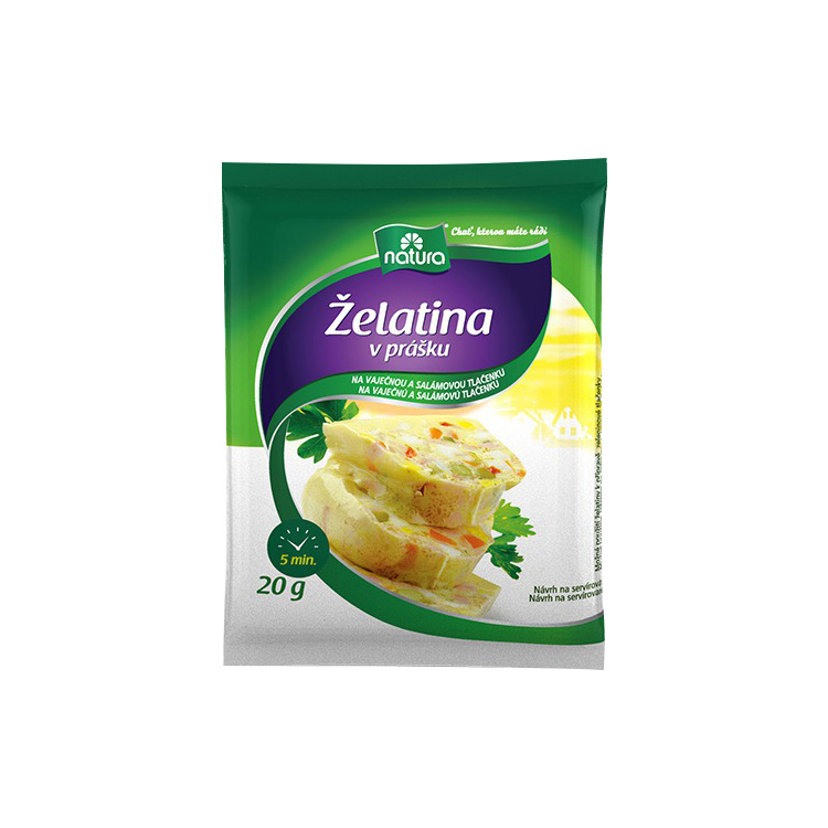 Natura Želatina na vaječnou a salámovou tlačenku 20 g