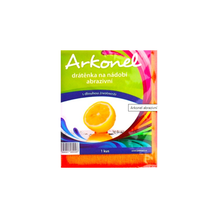 Arconel žínka ostrá, drátěnka na nádobí, 15 × 18 cm, 1 kus