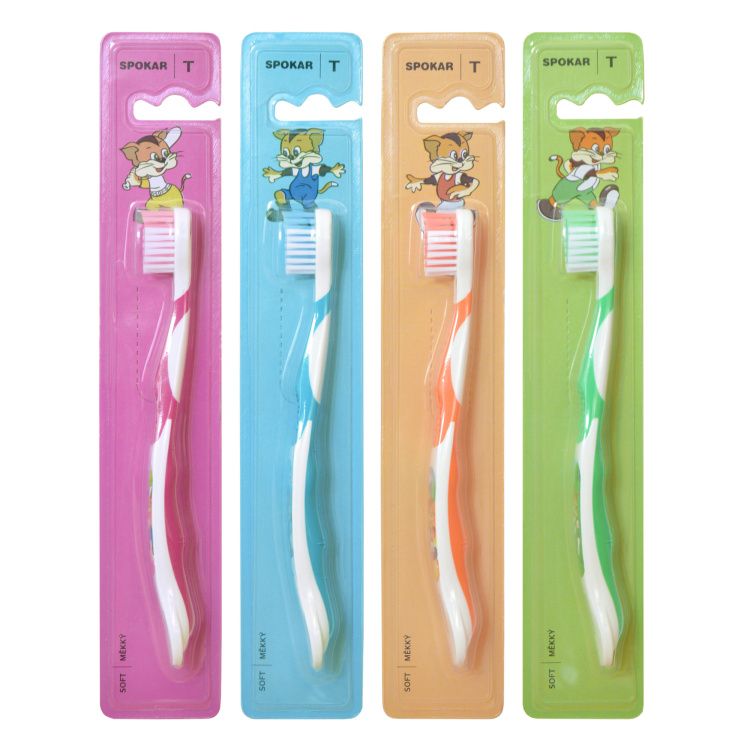 Spokar 3434 Tommy zubní kartáček od 5 do 8 let, měkký