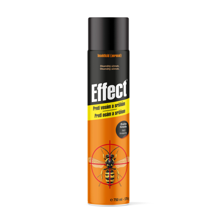Effect sprej proti vosám a sršňům, 750 ml