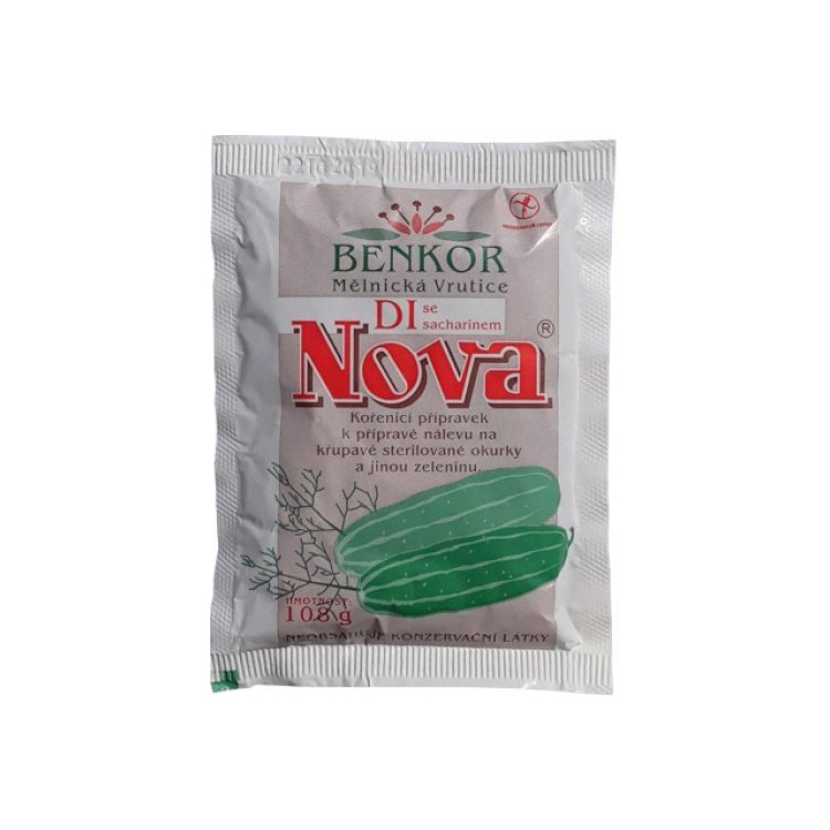 Benkor DI Nova se sacharinem, nálev na okurky, 108 g