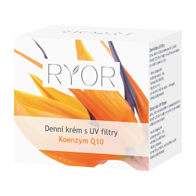 RYOR Koenzym Q10 denní krém s UV filtry, 50 ml