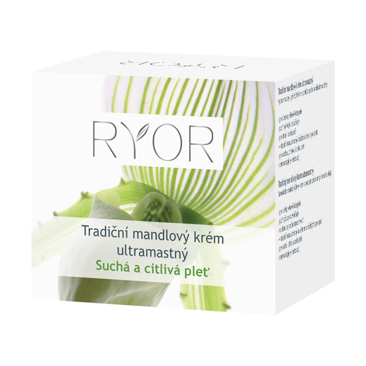 RYOR tradiční mandlový krém ultramastný, 50 ml