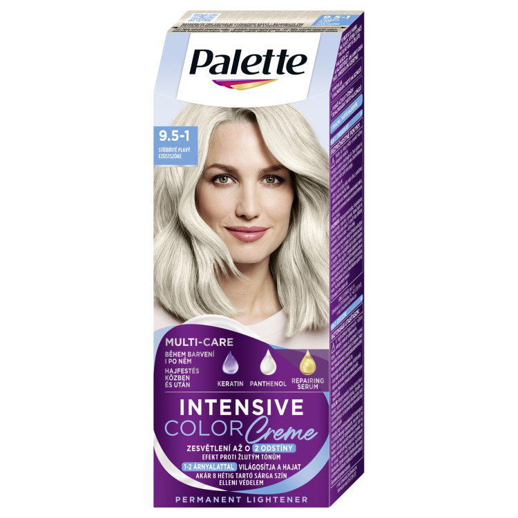 Schwarzkopf Palette Intensive Color Creme, barva na vlasy, C9 stříbřitě plavá, 50 ml