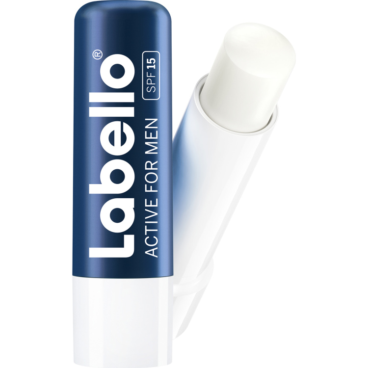 Labello Active for Men balzám na rty pro muže, 4,8 g