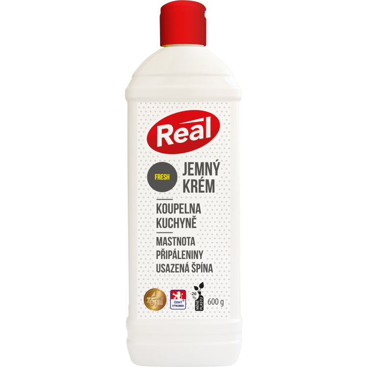 Real jemný Fresh čistící krém, 600 g