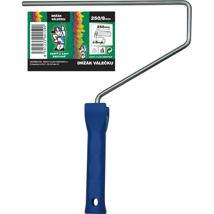 BARVY A LAKY HOSTIVAŘ držák malířského válečku, šířka 25 cm, pro díru 8 mm