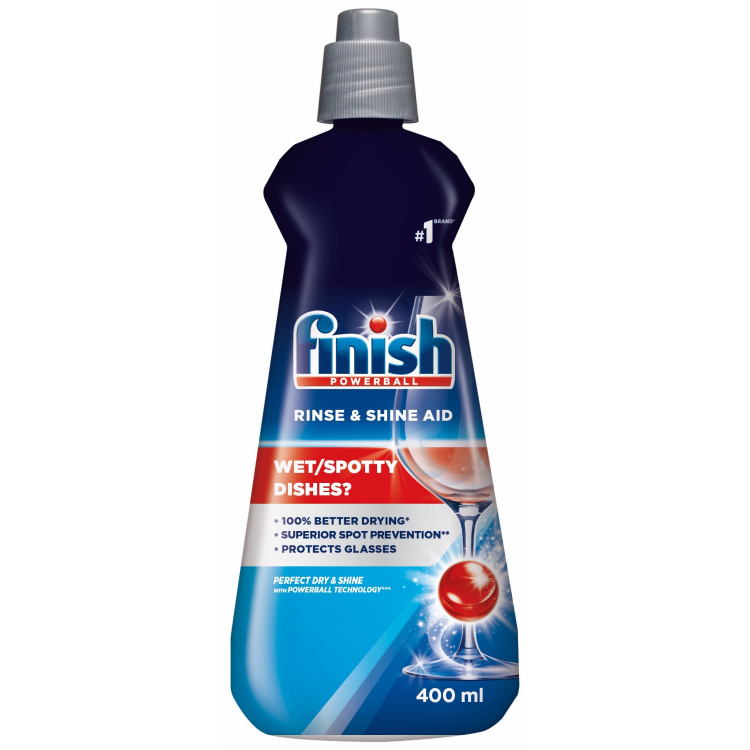 Finish Shine &amp; Dry Regular, leštidlo do myčky na nádobí, 400 ml