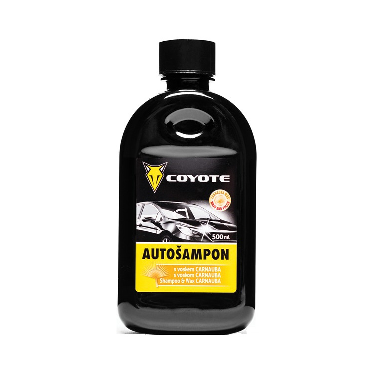 Coyote Autošampon s voskem, 500 ml