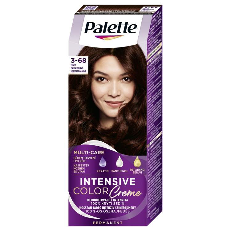 Schwarzkopf Palette Intensive Color Creme, barva na vlasy, R2 tmavý mahagon, 50 ml
