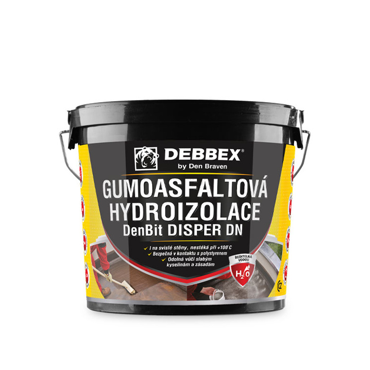 Den Braven DenBit Disper DN gumoasfaltová hydroizolace, 10 kg