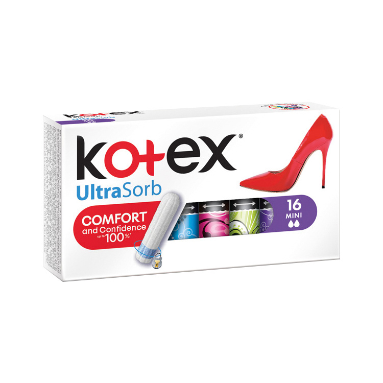 Kotex UltraSorb Mini tampony, 16 ks