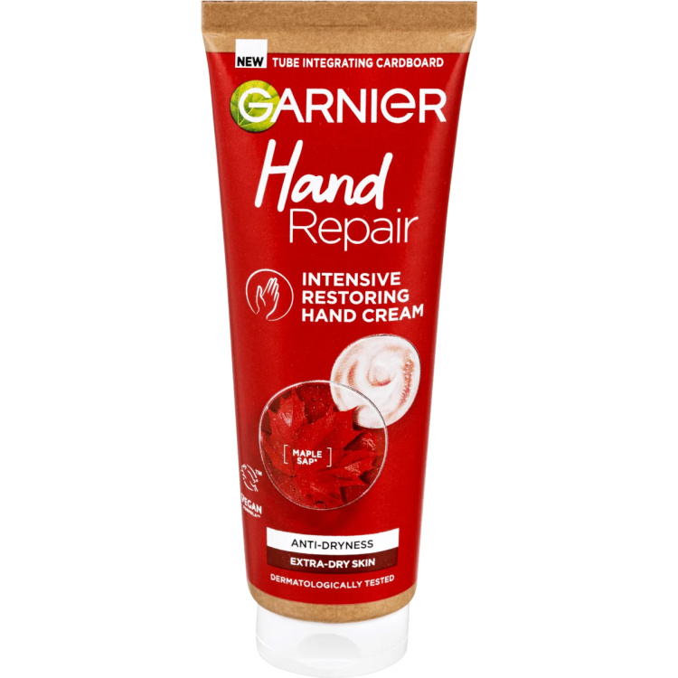 Garnier Body Intensive Care regenerační krém na ruce, 75 ml