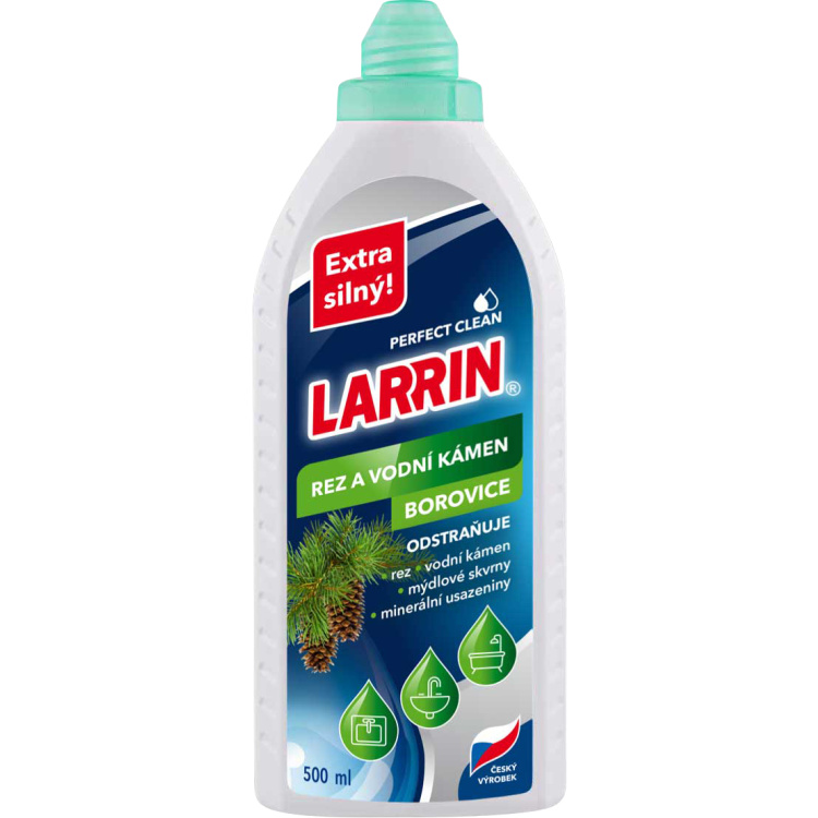 Larrin čistič na rez a vodní kámen s vůní borovice, 500 ml