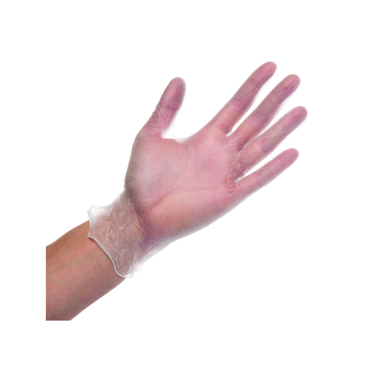 Vulkan VinylDona vinylové jednorázové bezprašné rukavice velikost L, 100 ks