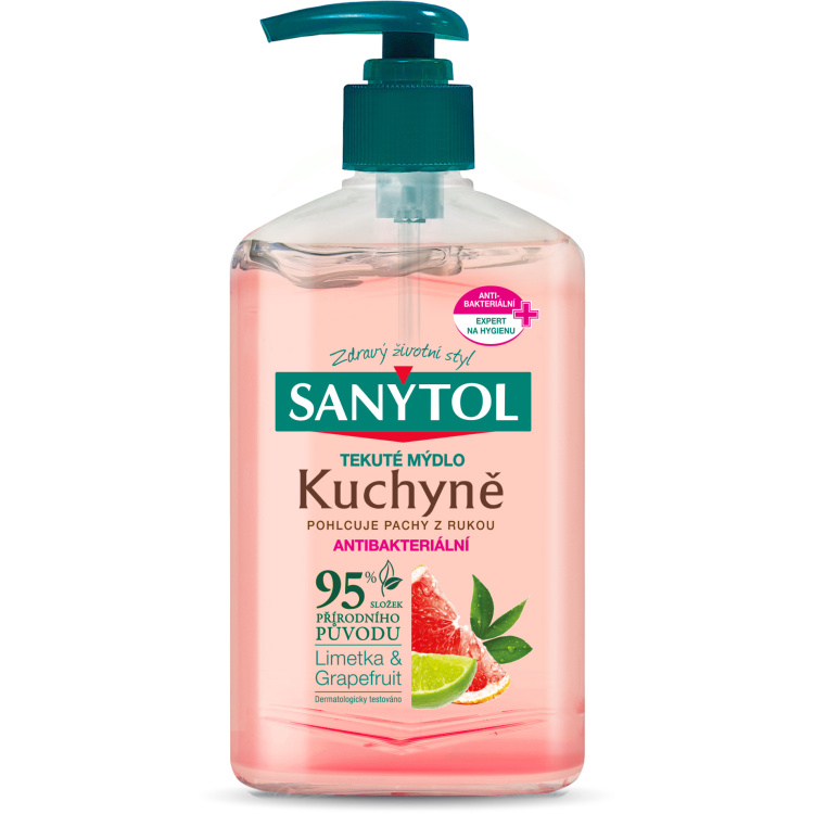 Sanytol tekuté mýdlo kuchyně, 250 ml