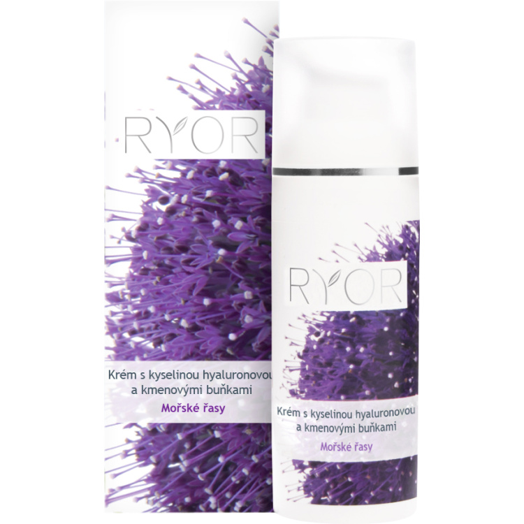 RYOR krém s kyselinou hyaluronovou a kmenovými buňkami, 50 ml