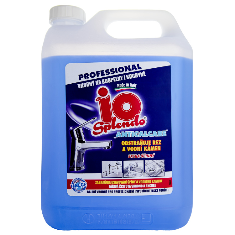 IO SPLENDO ANTICALCARE ostraňovač skvrn, 5 l