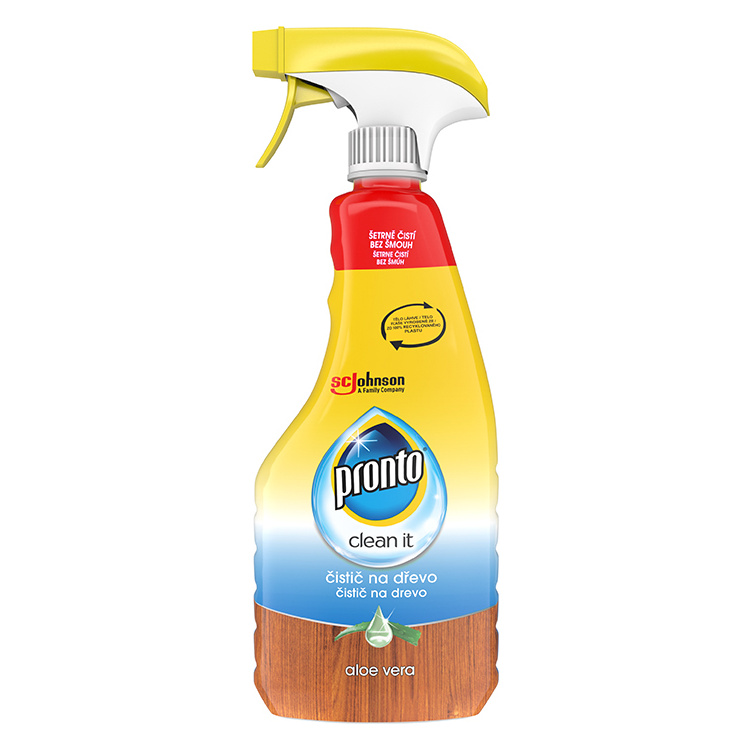 Pronto 5v1 Aloe Vera čistič na dřevo, 500 ml