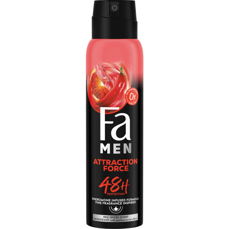Fa Men Attraction Force deodorant, 150 ml